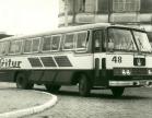Ônibus da década de 60 que atendia as cidades de Imaruí, Imbituba e Laguna.