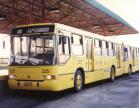 Ônibus troncal que iniciou o sistema integrado de transporte em Criciúma no ano de 1996. Foram substituídos por novos veículos em 2011.